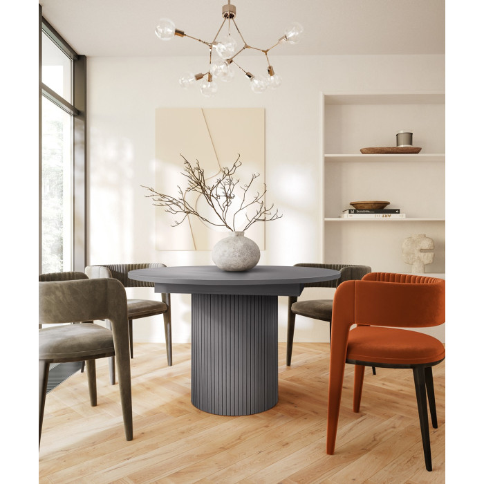 Toscana pietų stalas (Ištraukiamas) (Pilkas) Toscana pietų stalas (Ištraukiamas) (Pilkas)